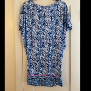 Lilly Pulitzer Blue & White Dress